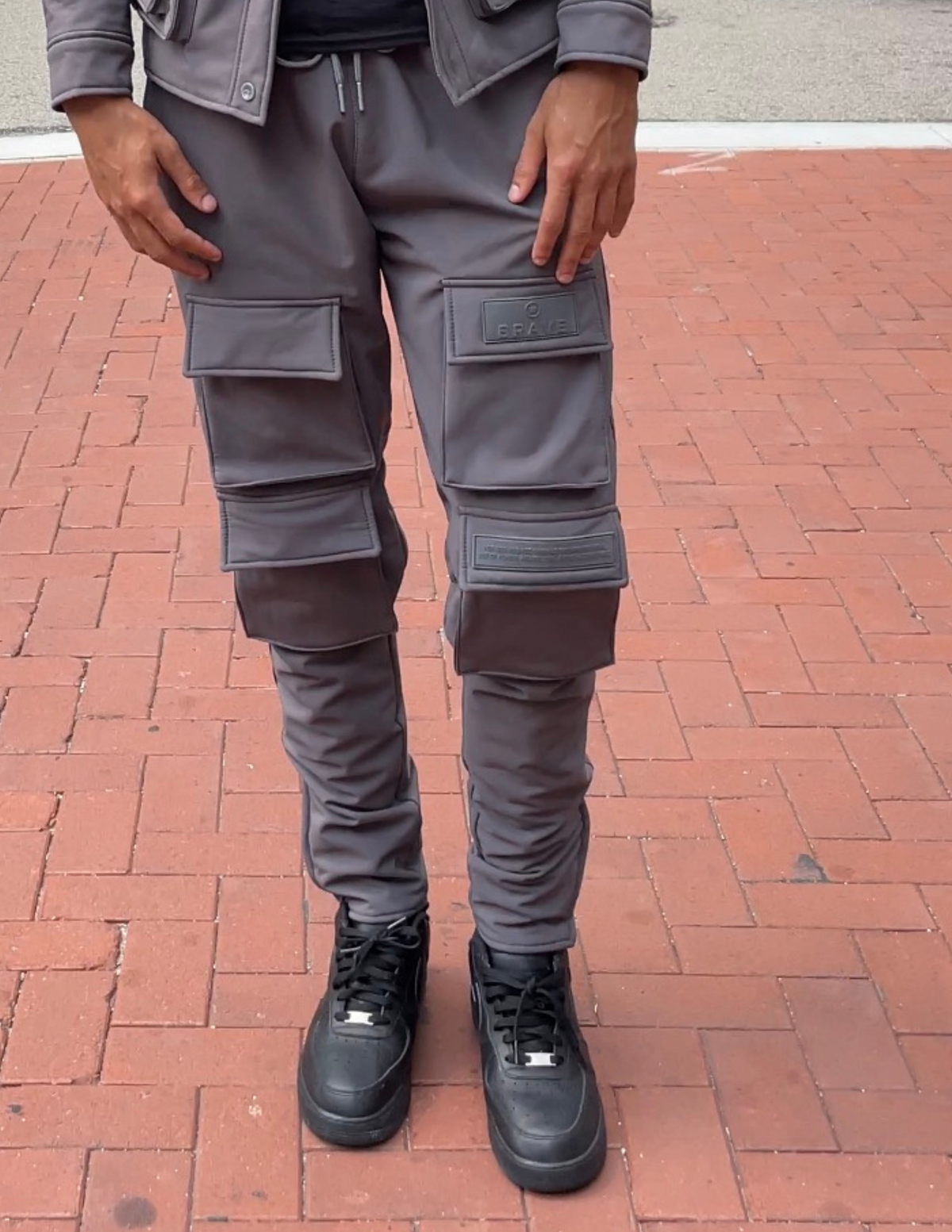 INSPIRE GREY CARGO PANT